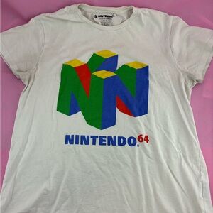 Women’s Nintendo 64 Logo T-Shirt 2019 Bioworld XL